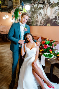 Hochzeitsanzug - Sakko - Digel - Grün